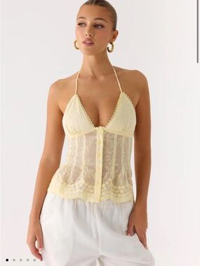 NWT peppermayo non stop halter - size 0